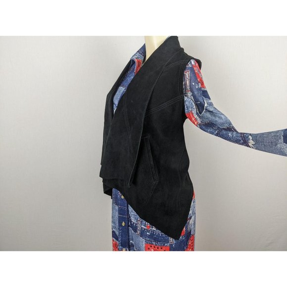 Rezrekshn Esther Chen Leather sleeveless vest XS - Picture 5 of 9